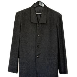 Yohji Yamamoto Pour Homme Single Breasted Wool Blazer M